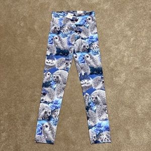 Justice, size 10, printed leggings